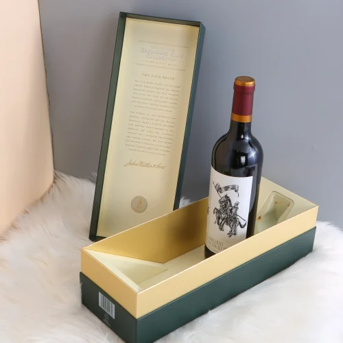 Alternative view of Custom Luxury Wine Alcohol Boxes Packaging