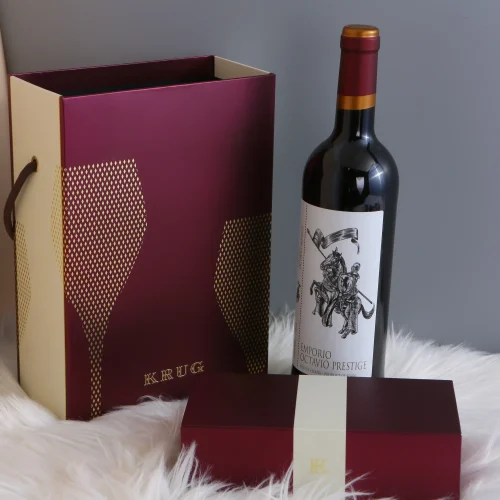 High-end Wine Recyclable Material Wine Packaging Box