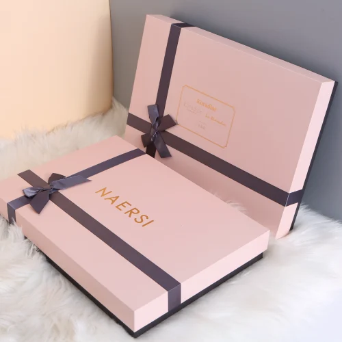 Customized Lid And Base Paper Jewelry Box - Image 3