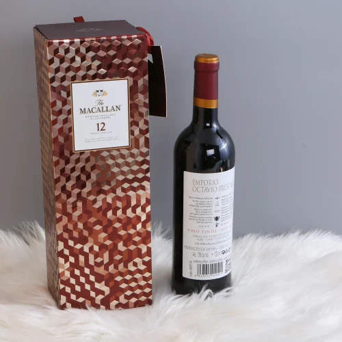 Oem Cheap Custom Luxury Cardboard Box Wine Packaging With Logo